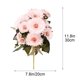thumbnail image 4 of Lekihaqq Artificial Flowers Home Decoration Handheld Flower Wall Wedding Decor Simulated Silk Plants Bouquet Realistic Fake Blossoms Party Garden Office Centerpiece, 4 of 7