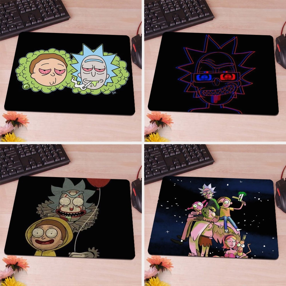 Mouse Pad Gaming Mouse Pad 8.66 Inch x 7.09 inch，Rick and Morty Mouse