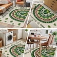 thumbnail image 5 of Kitchen Mats for Floor 3x5 Ft, St Patrick's Day Non Slip Area Rugs for Kitchen Bedroom Entryway, Spring Lucky Shamrock Rainbow Beige Washable Carpet Runner Rug Floor Mats for Bedroom Home Decor, 5 of 8