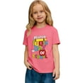 thumbnail image 3 of YUEHUA 100 Days of School Short Sleeve Shirt for Toddler Boys Girls School Celebration Student T-Shirt 3-7 Years, 3 of 7