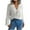 White, variant on Aoochasliy Womens Sweaters Pullover Clothes Trendy Casual Lapel Neck Solid Loose Sweater Autumn Blouse Tops
