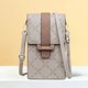 thumbnail image 5 of Bolso Bandolera Mini bolso cruzado para mujer, bolso de moda para teléfono móvil, bolso de diseñador portátil (gris) Likrtyny Para Estrenar, 5 of 6