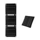thumbnail image 2 of Panel solar plegable de 3 puertos USB, ligero, de 40 W, para emergencias y senderismo. Negro, 2 of 9