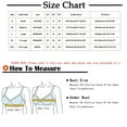 thumbnail image 3 of Darzheoy Bras for Women No Underwire Women's French Cup Bra Women's Thin Sexy Lace Beautiful Back Front Button Small Bra Gathering No Steel Ring Bra Daily Bra 38/85ABC, 3 of 7