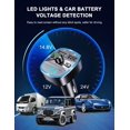 thumbnail image 4 of Transmisor FM Bluetooth ZHAOCHENG Adaptador de Radio para Coche Bluetooth 5.0 Cargador de Encendedor de Cigarrillos con Puertos USB duales 5V/2.4A y 1A, 4 of 5