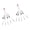 Red head white, variant on 2Pcs 5 Arm Rig Head Swimming Baits Professional Umbrella Fishing Lures Rig