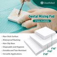 thumbnail image 2 of Dental Mixing Pads, Disposable, 3 x 5 in, 100 Sheets, 2 of 7