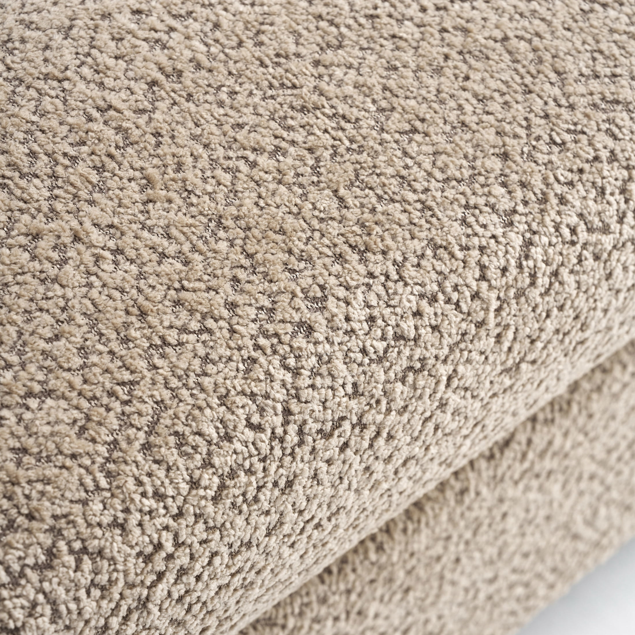 Christopher Knight Home 53.2" Modern Boucle Upholstered Bench with Pillows, Wooden Legs, Light Brown