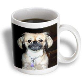 Pekingese Porcelain - 3dRose Pekingese, Ceramic Mug, 11-ounce