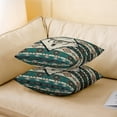 thumbnail image 3 of Erosebridal Boho Aztec Pillow Cases, Sheep Skeleton Cushion Covers 22x22, Triangle Geometric Decor, 3 of 6