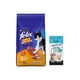 thumbnail image 1 of Felix Triple Delicious Granja 10 kg + MIAUKISS LICKABLE ATUN 4 PACK 56GR, 1 of 4