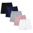 thumbnail image 3 of AJZIOJIRO 1Pack Girls Dance Shorts Toddler Biker Under Dress Multi-Color Kids Bike Shorts Girls Clothes 5-14T, 3 of 9