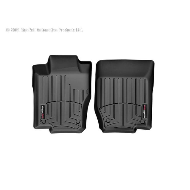 Weathertech Floor Liner 444411 FloorLiner; Molded Fit; Black; Thermoplastic Polyolefin TPO; 2 Piece; Also Use New Number 446021