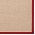 thumbnail image 3 of Linon Athena 5 x 8 Natural & Red Area Rug, 3 of 8