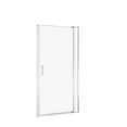 thumbnail image 6 of 28-32"W X 72"H Pivot Shower Door with Tempered Glass, Brushed Nickel, 6 of 9