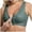Green, variant on Gtoiithly Women's Lace Nursing Bra, Front Closure Wireless Bralette for Seamless Breastfeeding & Postpartum Support Purple XXXXL