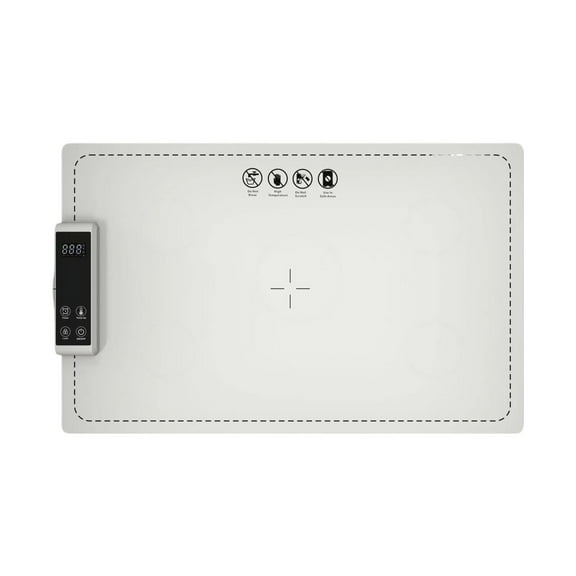 Tempmaster Adjustable Foldable Fast Heating Warming Tray Mat for Versatile Food Serving and Temperature Control