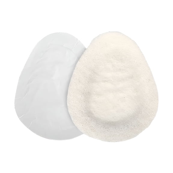 TELOLY Metatarsal Pads Supple Foot Palms Felt Gel Insoles Supports Breathable Patch White