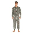 thumbnail image 6 of joogoo Dancing Skeletons Unisex Adults Onesies Pajamas Jumpsuits L, 6 of 7