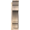 thumbnail image 2 of Ekena Millwork 7 1/2"W x 28"D x 28"H Balboa Smooth Traditional Outlooker, Douglas Fir, 2 of 4
