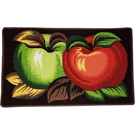 2PC KITCHEN RUG MIX APPLES