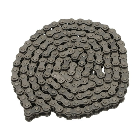 findmall New #35 Roller Chain 5 Feet with 2 Master and 1 Offset Links Fit for Go Kart and Mini Bik
