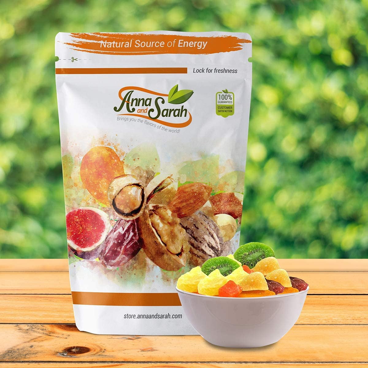 Anna and Sarah Tropical Dried Fruit Mix (5 Lbs)