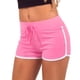 thumbnail image 5 of Pantalones cortos deportivos para gimnasio y fitness para mujer, pantalones cortos para gimnasio, yoga, minipantalones cortos a rayas para baile, deporte, fitness, elásticos, 5 of 5