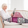 thumbnail image 2 of 70th Birthday Gifts for Women, Best Gifts for 70 Year Old Woman, 70 Year Old Birthday Gifts for Women, Happy 70th Birthday Ideas, Vintage 1954 Bday Decorations Throw Blanket 60"x50", 2 of 5