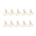 thumbnail image 1 of Porte-clés Crochet, Clip Homard Opération Simple Fine Fabrication Matériaux en Alliage Léger pour Réticule pour Sac à Main pour Sangles Bronze, Or Clair, Argent, 1 of 8