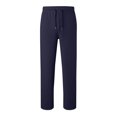 thumbnail image 5 of SBYOJLPB Children’s Winter Sweatpants Solid Color Elastic Waist Casual Boys Girls Long Pants with Side Pockets Thick Velvet Warm Sports Trousers Navy, 5 of 6