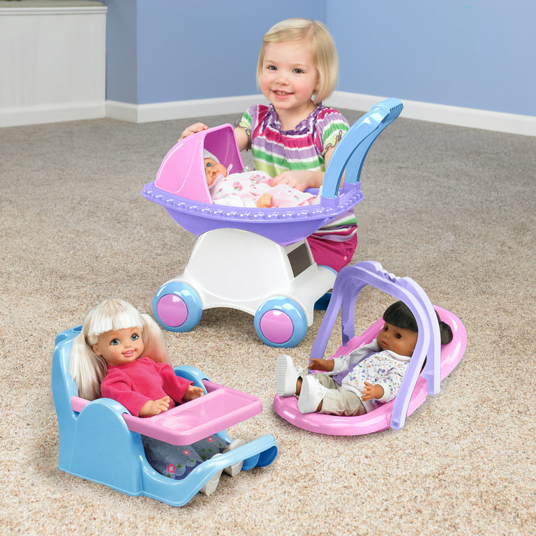 American Plastic Toys - Doll Care Center - Walmart.com  Baby doll nursery,  Baby doll furniture, Baby alive dolls