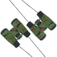 thumbnail image 1 of MOKKHNB 2Pcs Portable Camouflage Binocular Telescope with Compass for Outdoor Adventure, 1 of 8