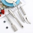 thumbnail image 2 of tredstone Stainless Steel Portable Fish Scale Remover Scales Removal Scraper Fast Scraping Cleaning Tool Peelers Kitchen Gadget Square, 2 of 8