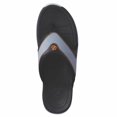thumbnail image 2 of Dare 2B - Sandalias chanclas modelo Xiro para hombre (Gris Gravity/Naranja Shock), 2 of 3
