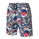 thumbnail image 4 of Balery cool rock Skull Traje de Baño Estilo Hawaiano para Hombre, Shorts de Secado Rápido con Bolsillos-Small, 4 of 6