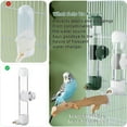 thumbnail image 3 of QZS Automatic Water Dispenser for Bird,Green Bird Cage Suspended Automatic Water Dispenser for Parakeet,Budgie,Lovebirds,Cockatiel,1Pc, 3 of 6