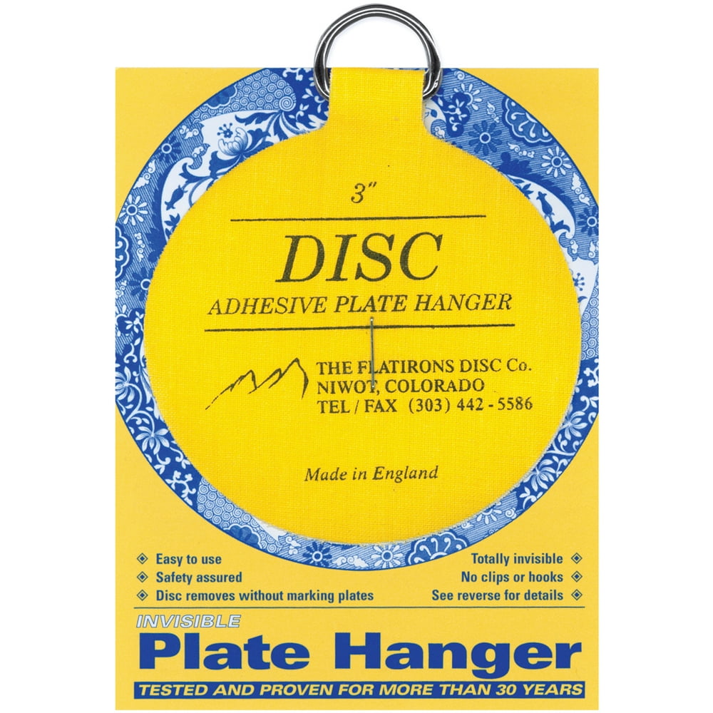 Invisible Plate Hanger 3"For Plates Up To 8" Diameter