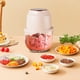 thumbnail image 5 of Electric Meat Grinder | Fully Automatic Multifunctional Food Processor - High-Power Motor | Stainless Steel Detachable Blade | Compact Size | Garlic Pounder | Easy Clean | 1 Pack, 5 of 9