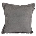 thumbnail image 2 of Cojin Decorativo Cuadrado Set de 2 Niz Gris Oscuro, 2 of 4