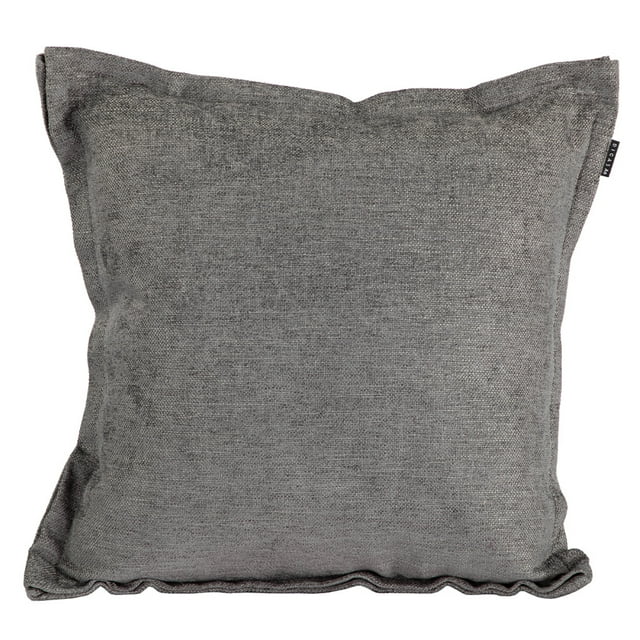 Cojin Decorativo Cuadrado DICASA Niz Gris Oscuro