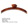 thumbnail image 7 of Arc Shape Hair Claw Non-slip Crossing Teeth Solid Color Decorative Tight Frosted Large Shark Hair Clamp Styling Tool, 7 of 7