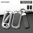thumbnail image 6 of For Mazda C 2/3 button key case CX-5 CX5 CX-7 CX-9 2 3 6 Axela Atenza 2014 2015 2016 Zinc alloy+leather Car Key Case Cover, 6 of 21