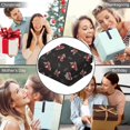 thumbnail image 5 of Wearable Blanket,Black Christmas Car and Santa Pattern Hooded Wearable Flannel Blanket for Adults & Teens,Winter Poncho Shawl Wrap Cape Cozy Anti-Pill,60"x80", 5 of 5