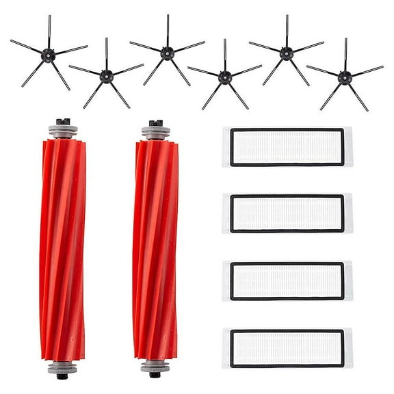 12 Pcs Accessories Kit For Xiaomi Roborock Q5/ Q5 Vacuum Cleaner