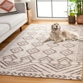 thumbnail image 3 of SAFAVIEH Audrey Joss Moroccan Area Rug, Ivory/Beige, 4' x 6', 3 of 8