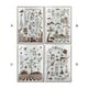 thumbnail image 5 of Moyic Niños pintura plantilla DIY molde adorno estampado plantilla elementos grabado plantillas álbum de recortes fabricación Decoración del hogar Invierno, 5 of 6