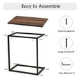 thumbnail image 6 of Costway 22''x14''x26'' Sofa Side End Table Laptop Holder Multiple Stand Desk Brown, 6 of 9
