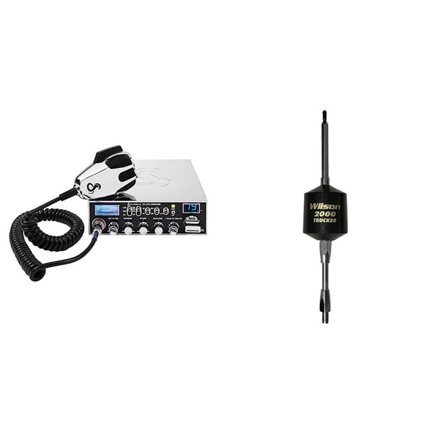Paquete de antenas CB Radio Cobra 29 LTD Professional y Wilson