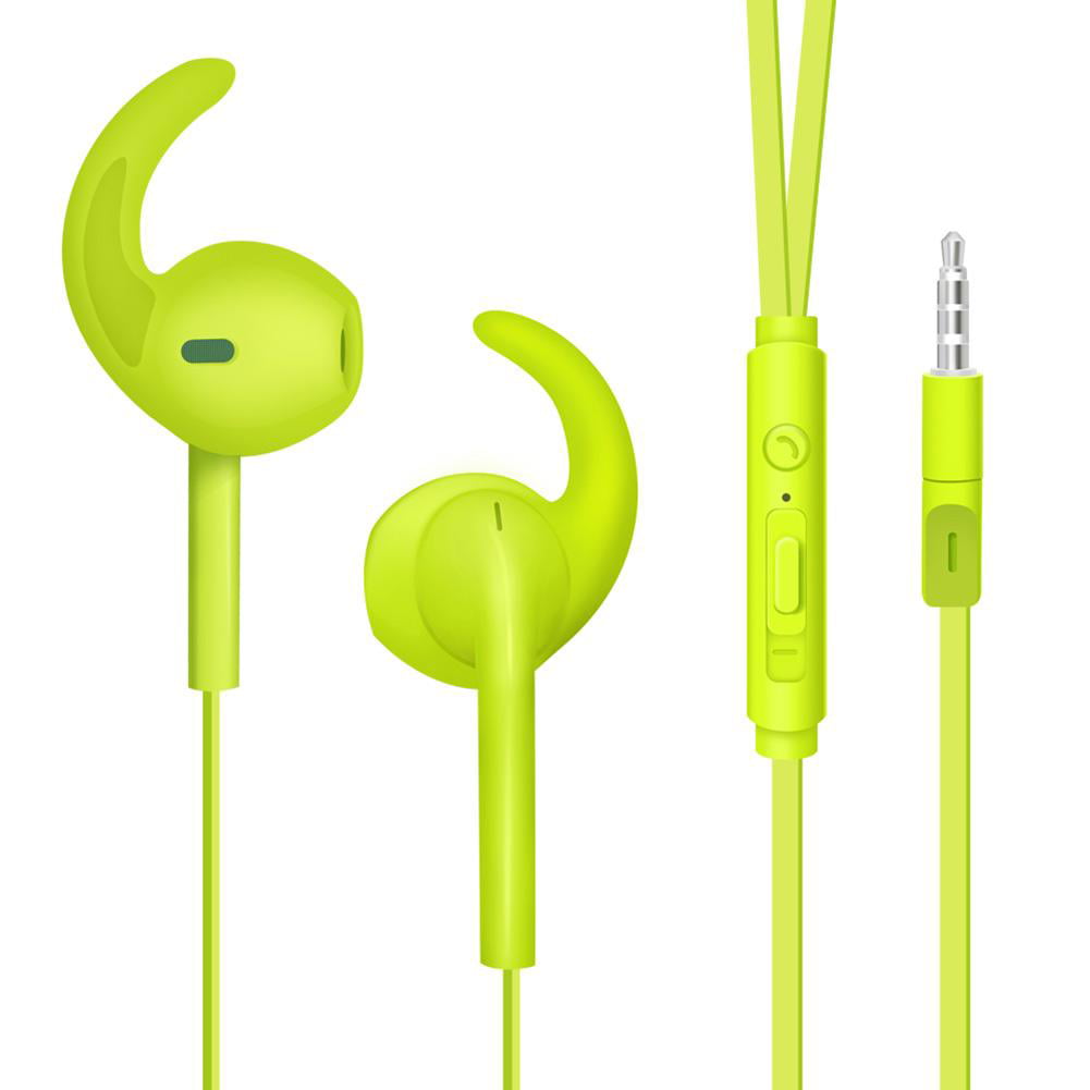 Wired earbuds noise cancelling stereo earphones heavy bass sound sport headse jo 